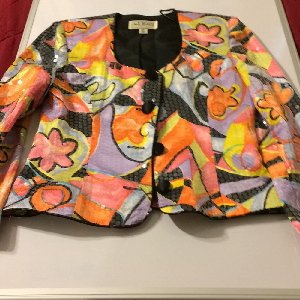 Sequin multiple color jacket